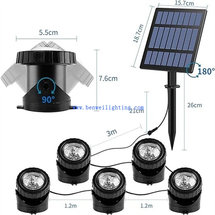 Adjustable Auto On Off Garden Light (2)
