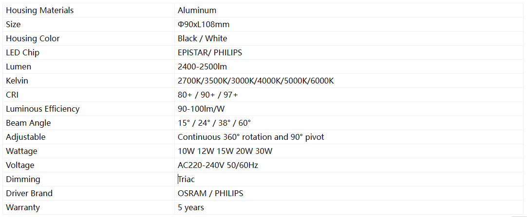 track light track light