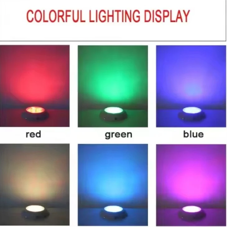 Remote Control Waterproof RGB Led Swimming Pool Light suppliers