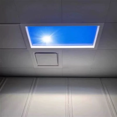 Plavo nebo Dekorativna LED panelna stropna lampa